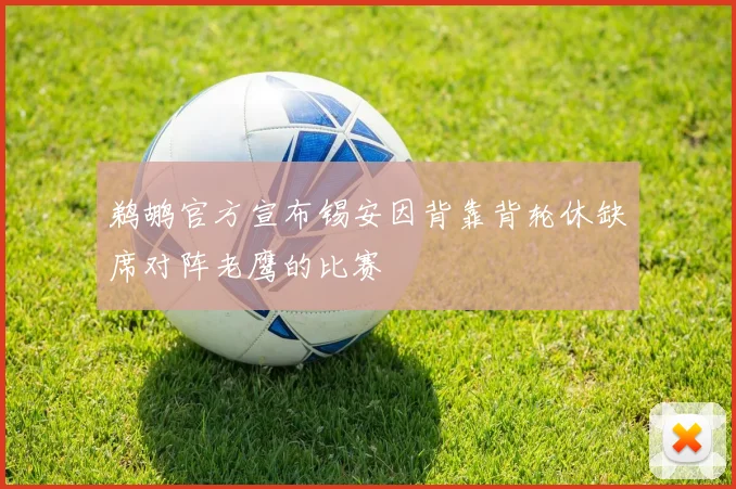 鹈鹕官方宣布锡安因背靠背轮休缺席对阵老鹰的比赛